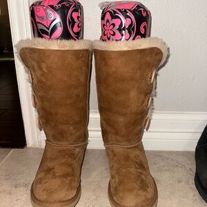 UGG Brown Shearling Boots